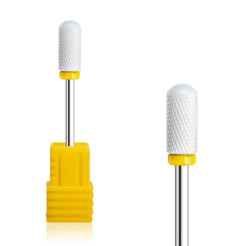 1pcs Ceramic Milling Cutter Nail Drill Bits Electric Manicure Drills Pedicure Mill Bits Machine Files Nail Art accessories Tool
