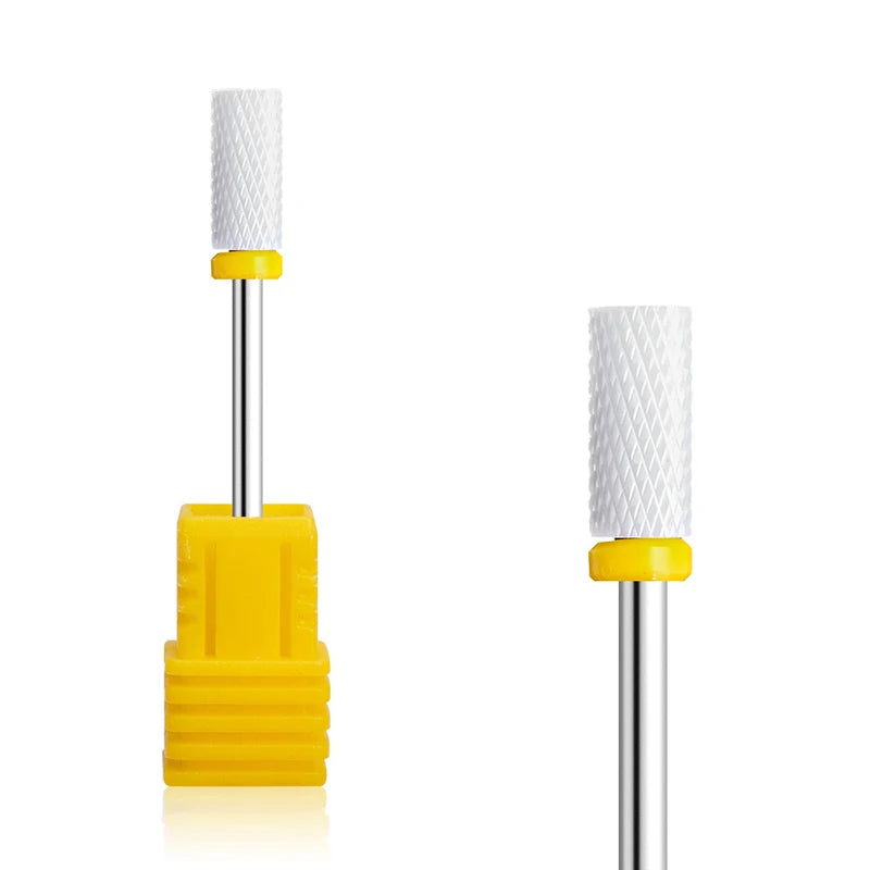 1pcs Ceramic Milling Cutter Nail Drill Bits Electric Manicure Drills Pedicure Mill Bits Machine Files Nail Art accessories Tool