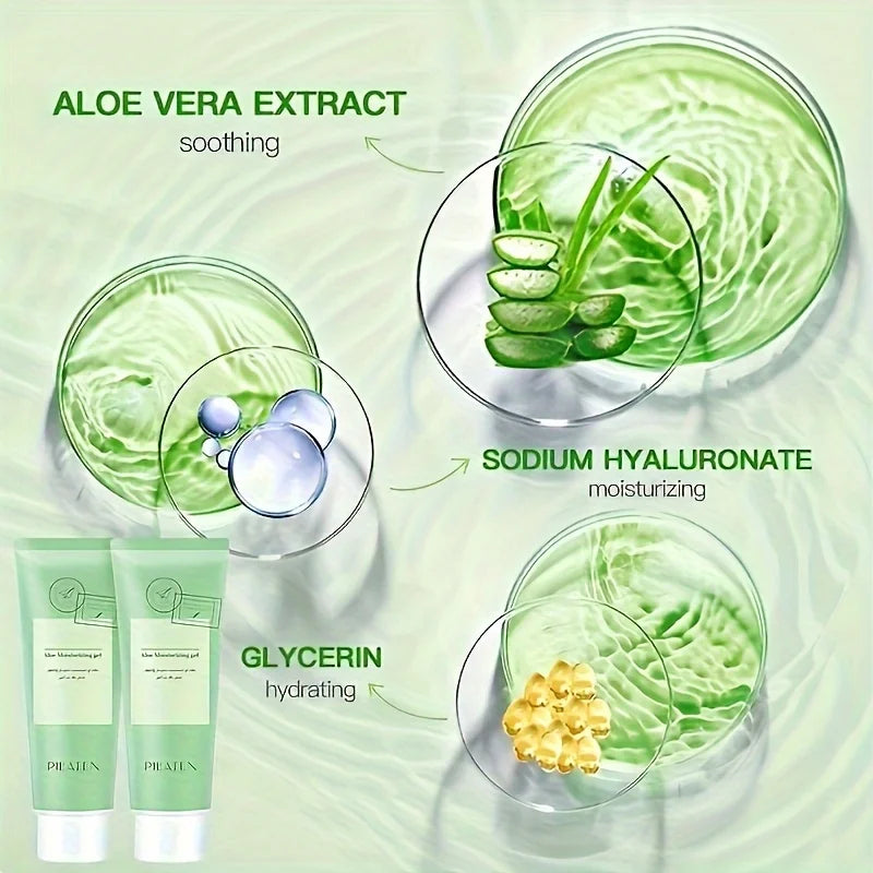 50g Moisturizing Repair Aloe Vera Gel Skin Care Natural Plant Extracts Ance Treatment Mild Soothing Face Care Day Cream Nourish