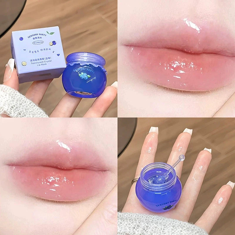 Sense Party Hydrating Lip Mask - Reduces Lip Lines, Deeply  Chapping Overnight with Visible Results