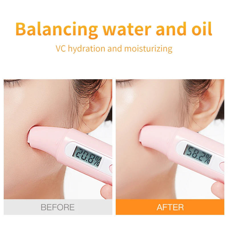 5pcs BIOAQUA Vitamin C Facial Masks Face skincare Moisturizing Face Mark Whitening Anti-aging Face Mask for Face Skin Care