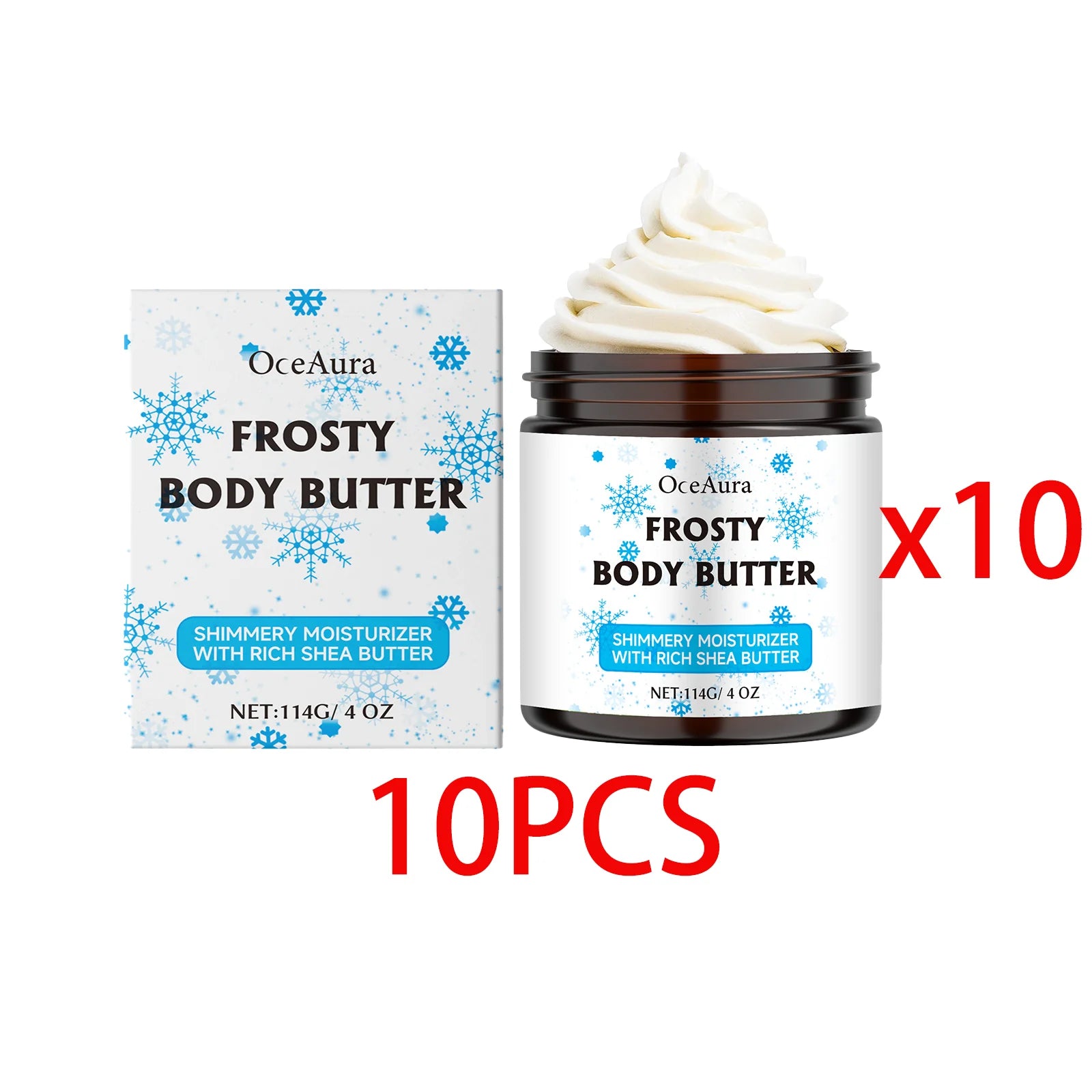 Shea Butter Body Cream Ultra-Hydrating Daily Nourish Skin Lasting Moisturizer Reduce Dryness Soft Body Skin Cream Easy To Absorb