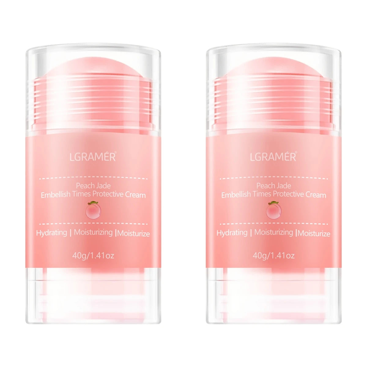 LGRAMER Peach Hand and Foot Cream  Deeply moisturizes and nourishes the skin of the feet, gentle and non-irritating / anti-crack