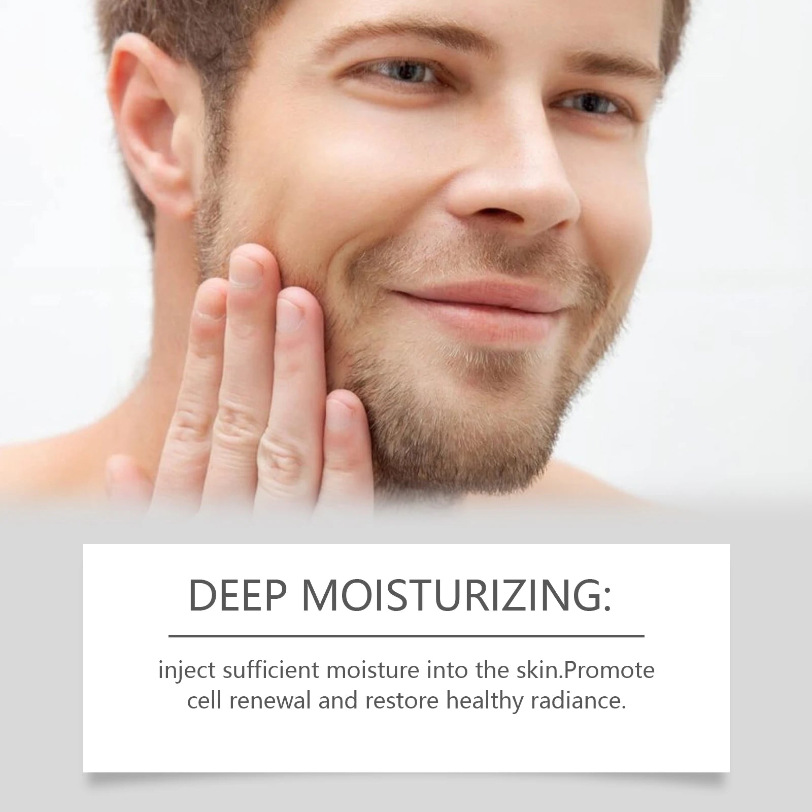Men's Retinol Serum Hydrating Anti-Aging Oil Control & Pore Minimizer Lifting Tightening Smoothing Brightening Facial Treatment